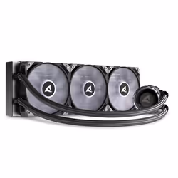 Sharkoon S90 RGB Computer case, Processor All-in-one liquid cooler 12 cm Black 1 pc(s) - Additional view 5