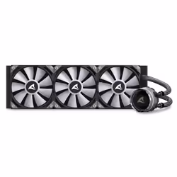 Sharkoon S90 RGB Computer case, Processor All-in-one liquid cooler 12 cm Black 1 pc(s) - Additional view 7