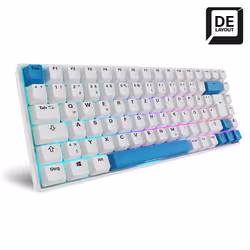 Sharkoon SKILLER SGK50 S3 PBT keyboard Gaming USB QWERTZ German White - Additional view 2