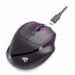Sharkoon OfficePal M25W mouse Gaming Right-hand RF Wireless + USB Type-C Optical 4000 DPI - Additional view 4