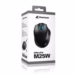 Sharkoon OfficePal M25W mouse Gaming Right-hand RF Wireless + USB Type-C Optical 4000 DPI - Additional view 8