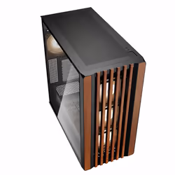Sharkoon REBEL C70G RGB Full Tower Black, Wood