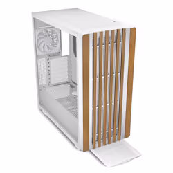 Sharkoon REBEL C70G RGB Full Tower White, Wood - Additional view 8