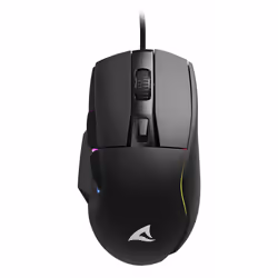Sharkoon SGM35, Right-hand, Optical, USB Type-A, 6400 DPI, Black