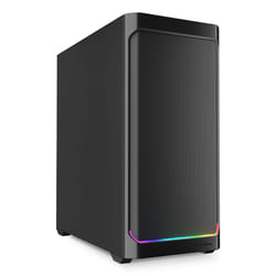 Sharkoon AK4 RGB STRIP Midi Tower Black