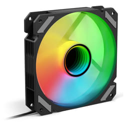Sharkoon SHARK Mirror PWM RGB Computer case Fan 12 cm Black 1 pc(s)