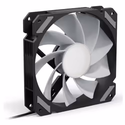 Sharkoon SHARK Mirror RGB PWM REVERSE Computer case Fan 12 cm Black 1 pc(s)