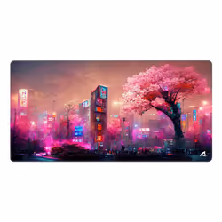 Sharkoon SKILLER SGP40 D4, Multicolour, Image, Rubber, Textile, Non-slip base, Gaming mouse pad