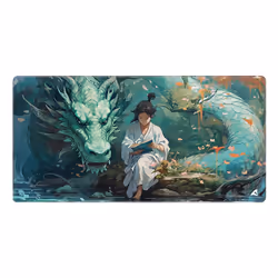 Sharkoon SKILLER SGP40 D8, Multicolour, Image, Rubber, Textile, Non-slip base, Gaming mouse pad