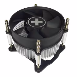 Xilence I200, Air cooler, 9.2 cm, 2200 RPM, Aluminium, Black