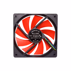 Xilence XPF120.R.PWM Computer case Fan 12 cm Black, Red