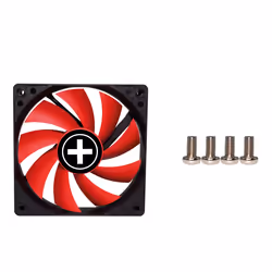Xilence XPF120.R.PWM Computer case Fan 12 cm Black, Red - Additional view 5