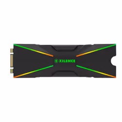 Xilence M2SSD.B.ARGB Memory module Cooler Black 1 pc(s)