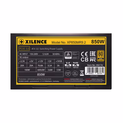 Xilence Performance X Series XP850MR9.2 power supply unit 850 W 20+4 pin ATX ATX Black, Red - Additional view 4