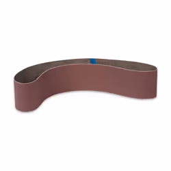 RB377YX - 100 X 1220MM Heavy and Semi-flexible Aluminium Oxide Abrasive Cloth Belt - P80.
