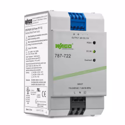 Wago 787-722, 120 W, 85 - 264 V, 47 - 63 Hz, 1 - 2 A, Active, 20 ms