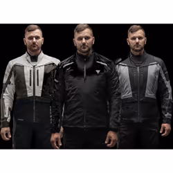 Modeka Hydron waterproof Motorcycle Textile Jacket, black-grey, Size S for Men - Additional view 3