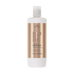 Schwarzkopf BlondMe Premium Developer 6% hair lightening remedy 1000 ml Bottle