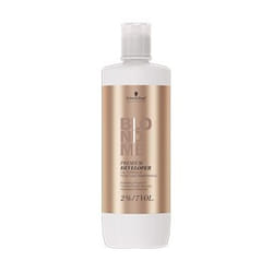 Schwarzkopf BlondMe Premium Developer 2% hair lightening remedy 1000 ml Bottle