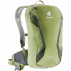 Deuter Race X, Top, Mountaineering, Green, Unisex, Polyamide, Polyurethane, 600 D