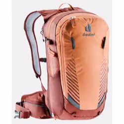 Deuter Compact EXP, Top, Mountaineering, Orange, Unisex, Polyamide, Front pocket, Side pocket