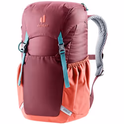 Deuter Junior, Top, Hiking, Red, maron-currant, Unisex, Polyethylene terephthalate (PET)