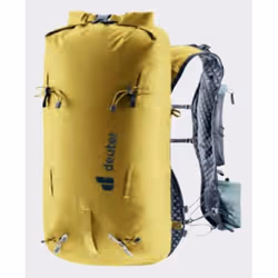 Deuter Vertrail 16, Top, Hiking, Yellow, Unisex, Polyamide, 220 D