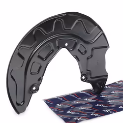 Brake Disc Back Plate; AIC; Front Axle Left; for AUDI, VOLKSWAGEN, SKODA, SEAT, VW; 5Q0615311G, 5Q0615311G, 5Q0615311G, 5Q061 ...