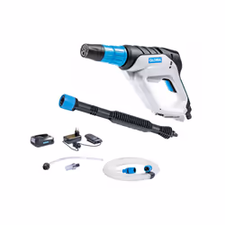 GLORIA MultiJet 18V, Compact, Battery, 5 m, Black, Blue, White, 240 l/h, 24.9 bar