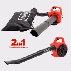 Scheppach LBH2600P cordless leaf blower 268 km/h Black, Red