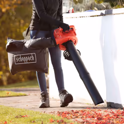 Scheppach LBH2600P cordless leaf blower 268 km/h Black, Red