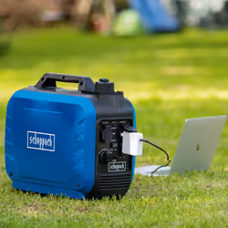 Scheppach IGT2500 engine-generator 2000 W 4.1 L Petrol Blue - Additional view 4