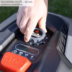 Scheppach RoboCut XL600 Robotic lawn mower Battery Black, Grey