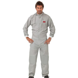 3M Reusable Paintshop Coverall, Grey, L, 50425