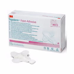 Tegaderm Foam Adhesive Mini Wrap Dressings 6.9 x 6.9cm x 5 (90615)