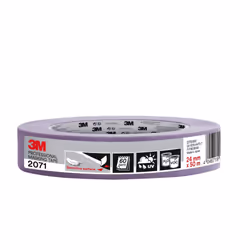 Professional Masking Tape 2071, Sensitive Surfaces, Purple, 24 mm x 50 m, 1 Roll/Pack