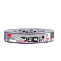 Professional Masking Tape 2071, Sensitive Surfaces, Purple, 24 mm x 50 m, 1 Roll/Pack