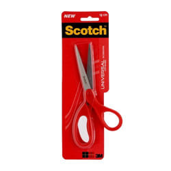 Scotch 1407 stationery/craft scissors Universal Straight cut Red, Stainless steel