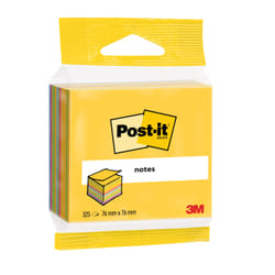 Post-It 2014-UC note paper Square Blue, Green, Orange, Pink, Yellow 325 sheets Self-adhesive