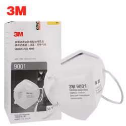 50X 3M Face Mask KN90 Safety Nose Non Woven Facemask for Protection