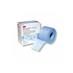 3M Micropore Silicone Adhesive Plaster 2.5cm x 5M x 6
