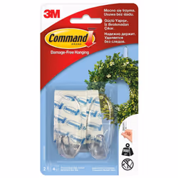 Command Medium Hooks  Clear  2-Hook