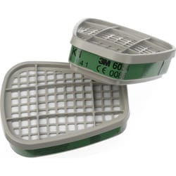 6054-K1 Gas and Vapour Cartridges/Filters, Pack of 2