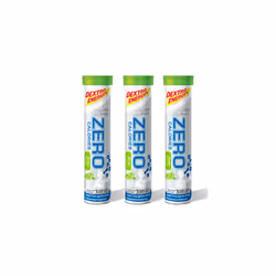 Zero Calories I Recovery and Hydration Electrolyte Drink I Zero Effervescent Tablets I Lime | 3 Tubes, 60 Tablets |