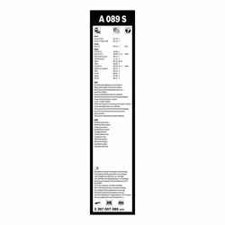 Wiper Blade Aerotwin A089S, Length: 650mm/500mm  Set of Front Wiper Blades