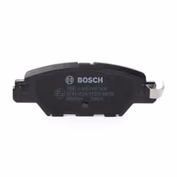 BOSCH 0 986 460 006 Brake pad set Low-Metallic with anti-squeak plate, with mounting manual MAZDA: CX-5 II, CX-5 I