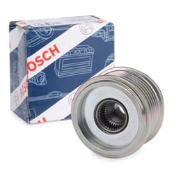 BOSCH 1 986 AE4 573 Freewheel Clutch with accessories VOLKSWAGEN: CC, Transporter 5, Transporter 5 Bus, AUDI: A4 B7 Saloon, A3 Convertible
