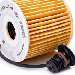 BOSCH F 026 407 308 Oil filter with an oil drain plug, with gaskets/seals Filter Insert HYUNDAI: i40 Estate, Tucson, i30 III Hatchback