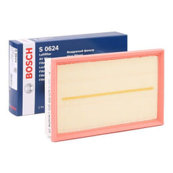 BOSCH F 026 400 624 Air filter 47,7 170 276 Filter Insert AUDI: A3 Sportback, A3 Saloon, A3 Convertible, SKODA: Kodiaq, Karoq Off-Road