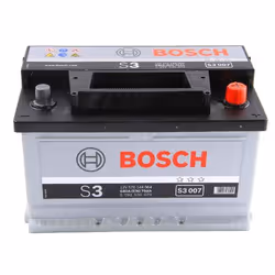 Bosch S3 007, 70 Ah, 12 V, 640 A, Car, Right-placed, B13